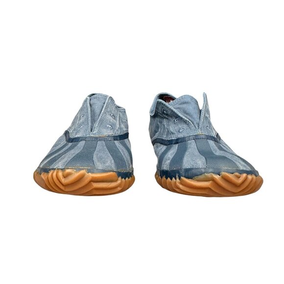 Womens Sorel Denim Shoes Size 9.5 Handcrafted Plimsoll Blue Sunburst Slip On - Picture 3 of 10